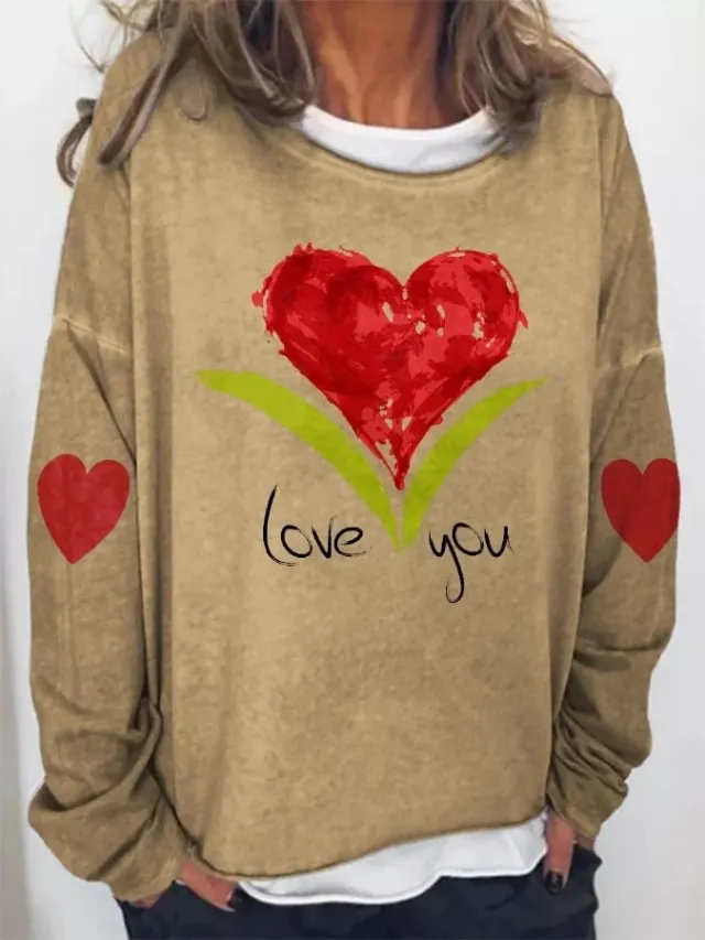 Loose Casual And Comfortable Round Neck Temperament Commute Style Sweater G67Z420 Xl - Shop at LoveMi