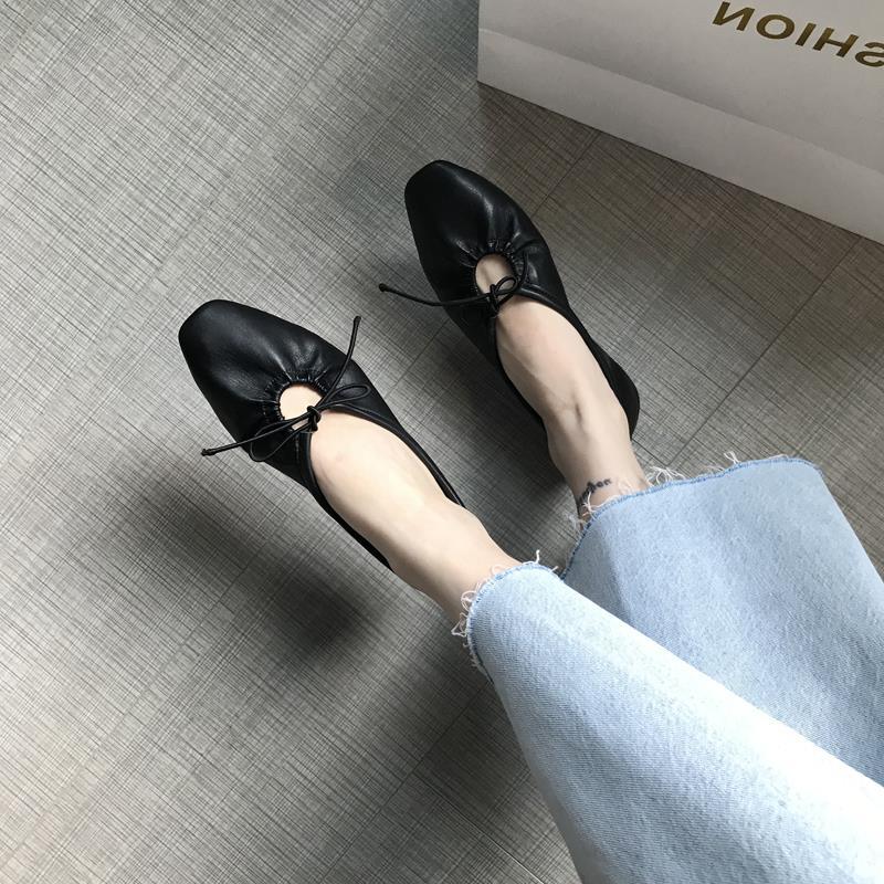 Flat All-match Soft Bottom Lace-up Shoes Women - Image 10
