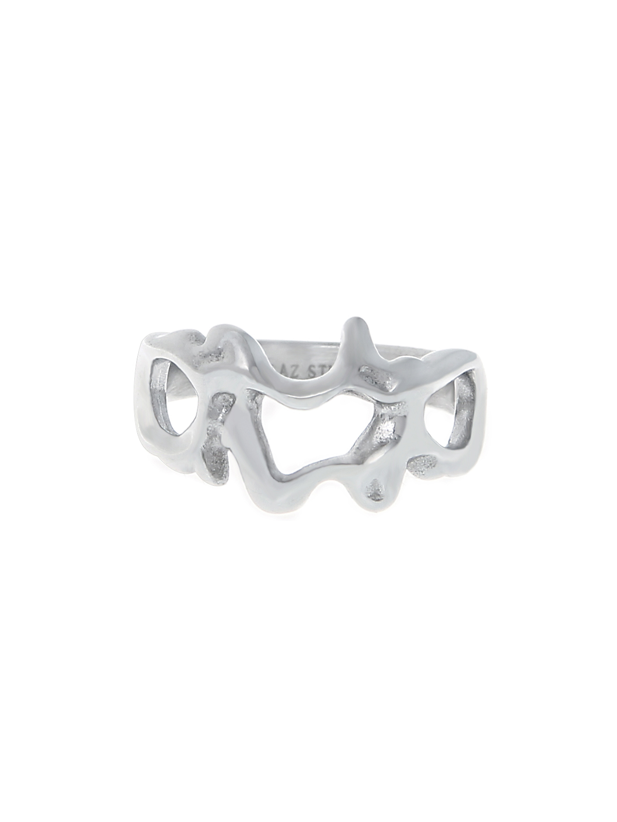 Liquid Wormhole Cold Wind Simple Bracelet Ring