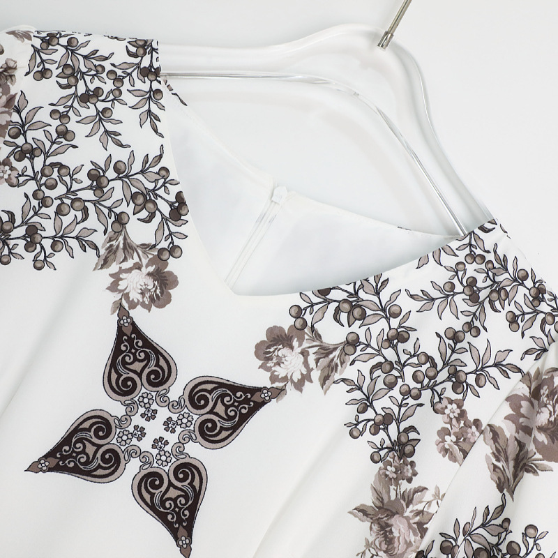 Print A-Line Dress, picture 6 of 8