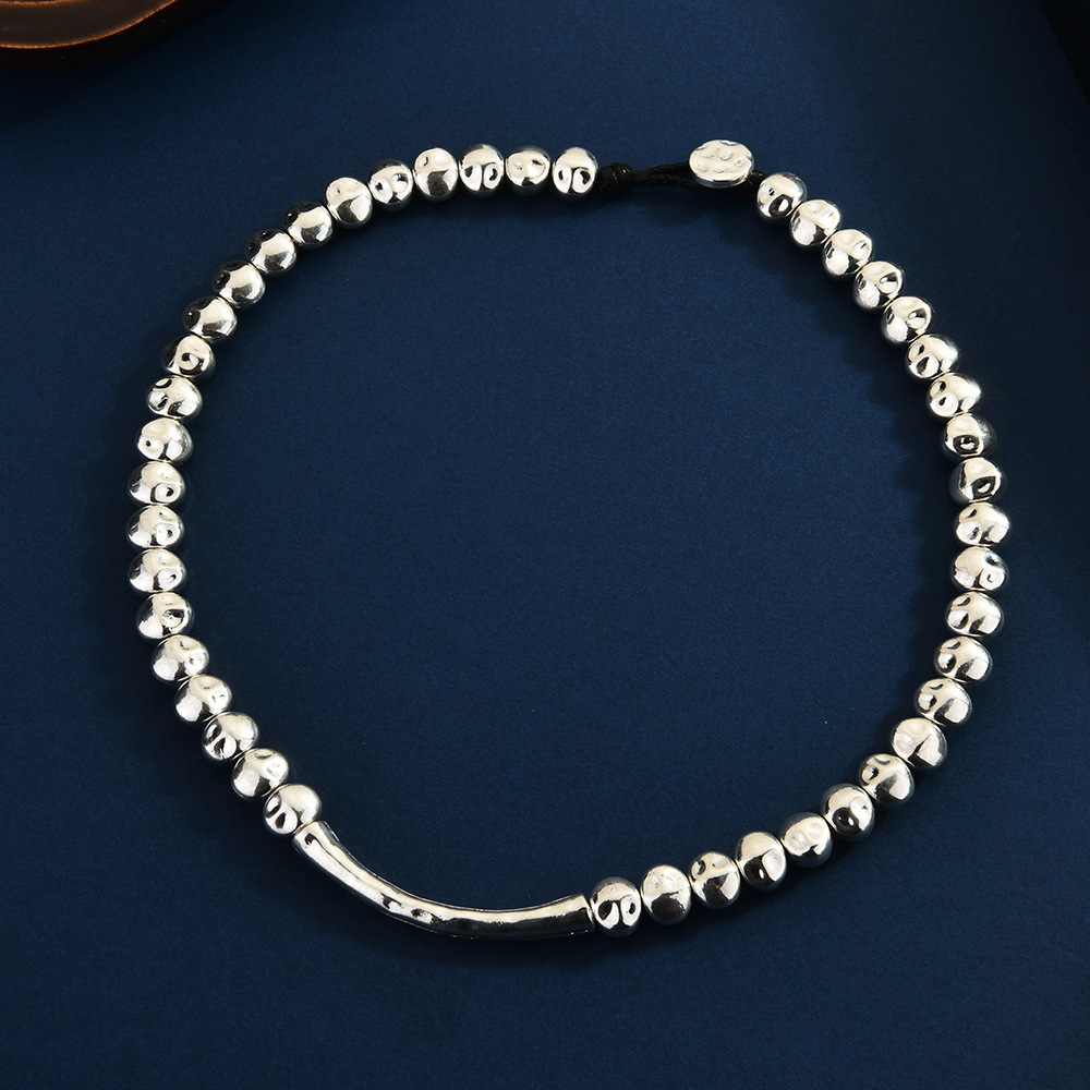 Chain And Pearl Patchwork Necklace, picture 7 of 11