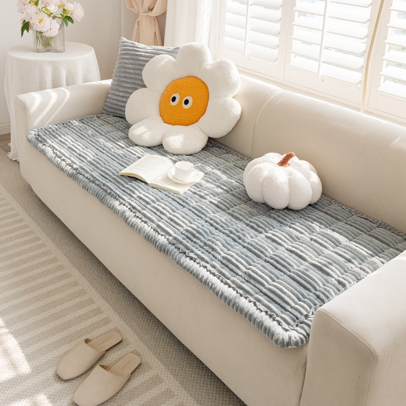 Flannel Non-Slip Sofa Cushion, picture 5 of 6