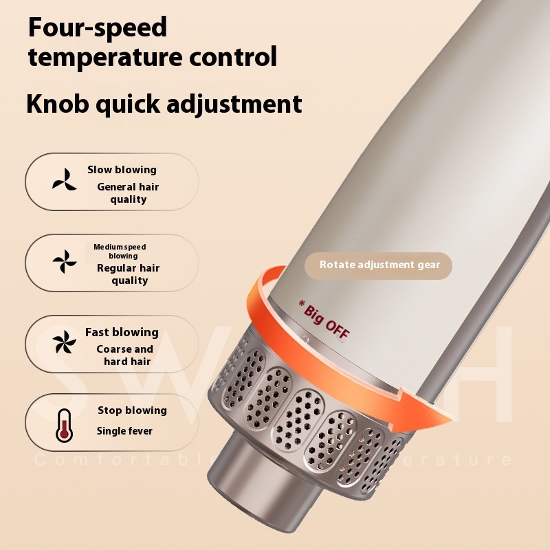 Three-in-one Multifunctional Hot Air Fluffy Hair Curler 4