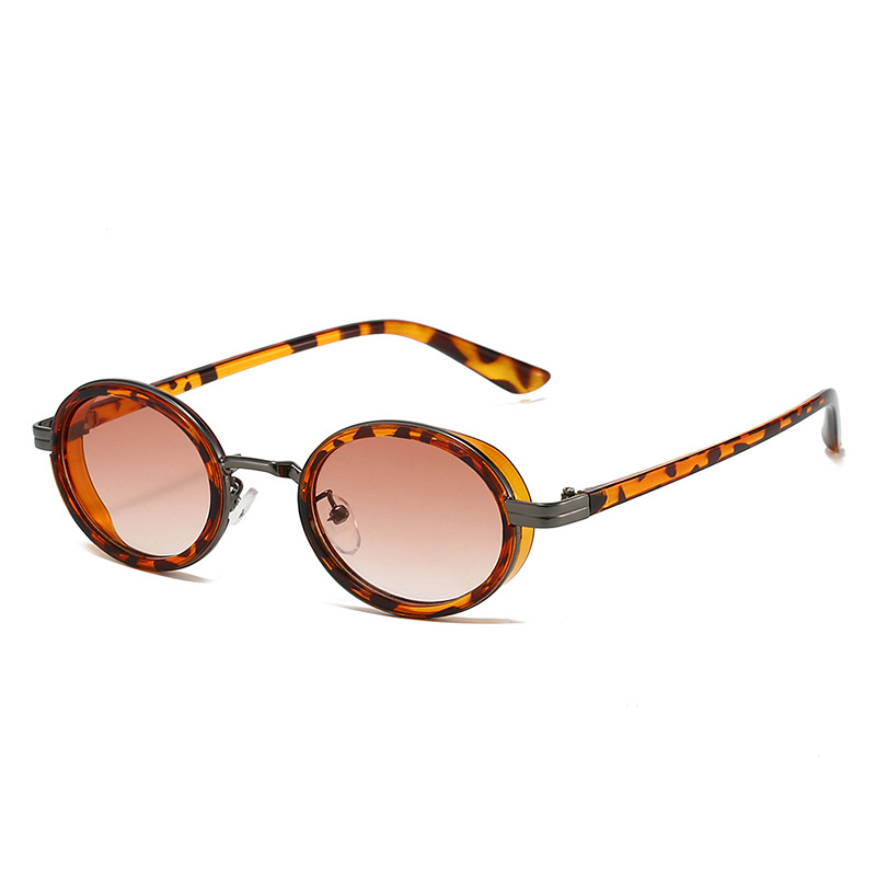 New Oval Small Frame Retro Fashion Sunglasses