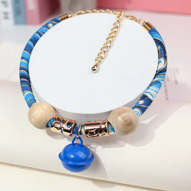 Cute Bell Pet Flea And Lice Removal Cat Collar Bell Dark Blue - Shop at LoveMi