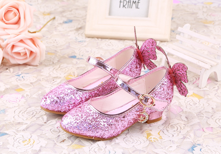 Title 30, Chaussures Princesse Papillon Enfant Talons Hau...