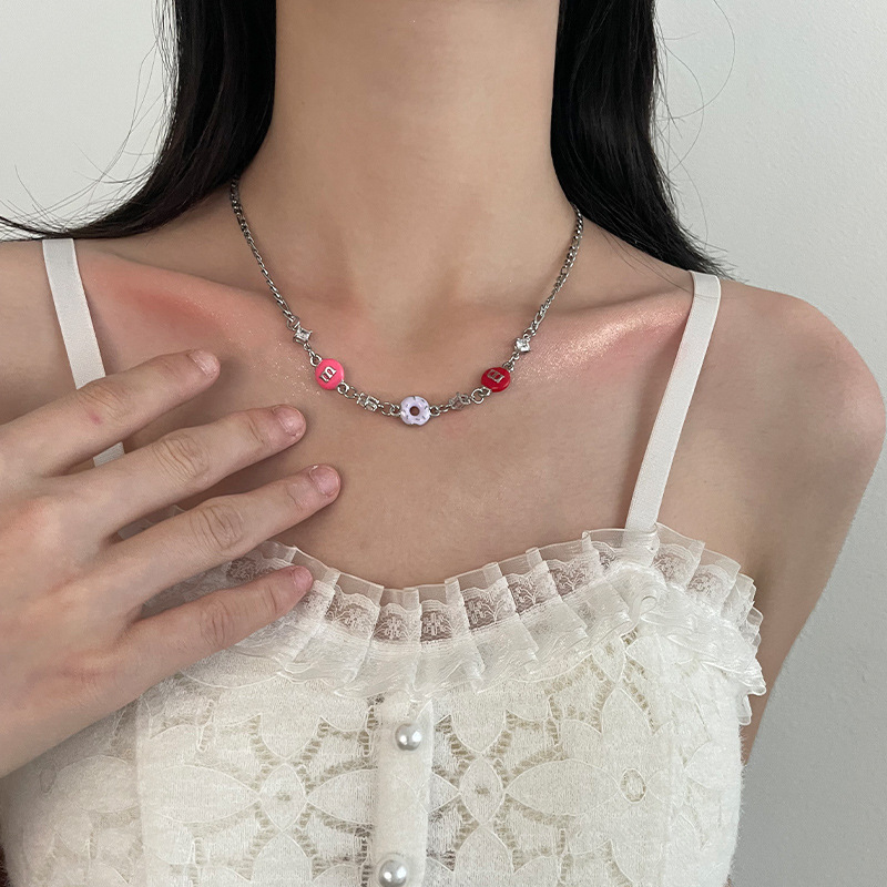 Colorful Donut Candy Necklace