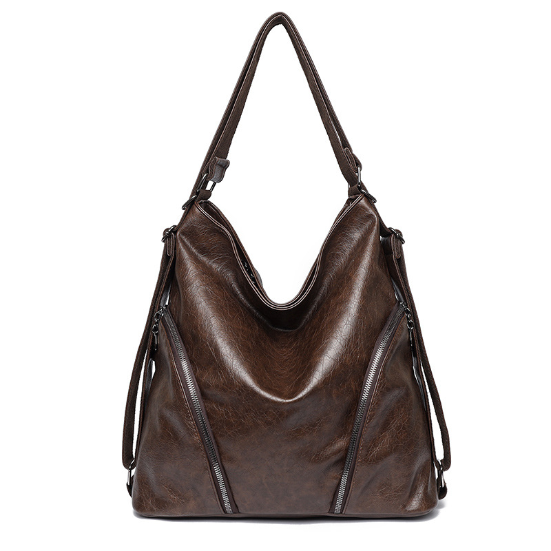 Fashionable Large-Capacity Casual Handbag Shoulder Bag And Crossbody Backpack 4