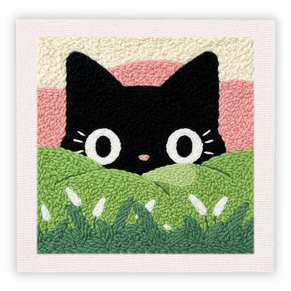 Square Poke-and-pop Craft DIY Kit