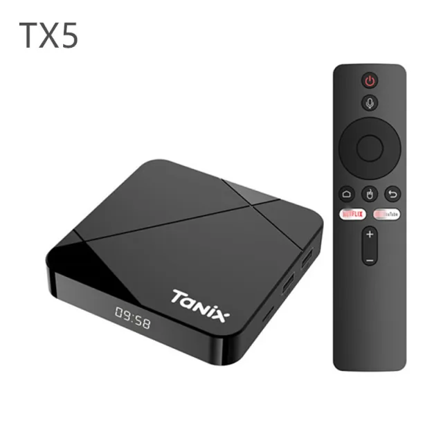 Set top Box S905Y5 Android 14 Wi Fi 6 4K Dual band HD Player Black - Shop at LoveMi