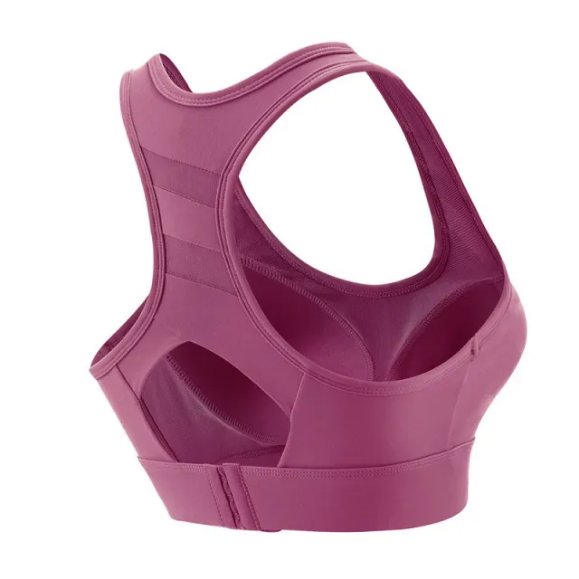 Women's High strength Sports Underwear Shockproof Running Workout Bra Red - Shop at LoveMi