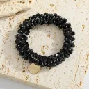 Black Crystal Hair Bands 9