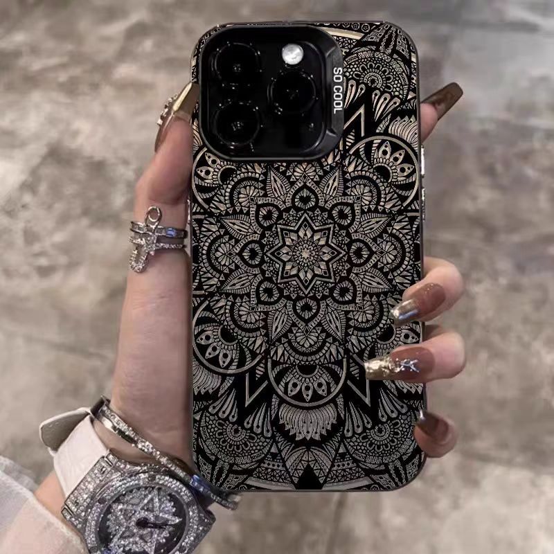 Dark-patterned Totem Phone Case