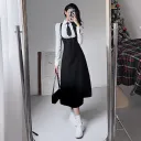 Skirt With Shirt And Tie
