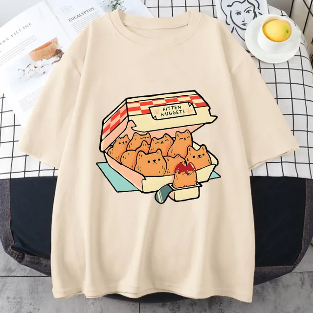 Cute Cat Biscuits Dipping Sauce Print Sand - Shop at LoveMi