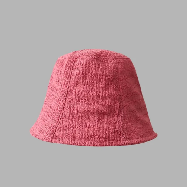 Korean Style Girl Cute Narrow Brim Bucket Hat Girls Summer Red - Shop at LoveMi