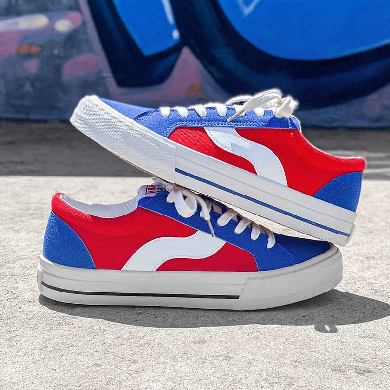 Men’s Casual Suede Couple Low-top Canvas Shoes