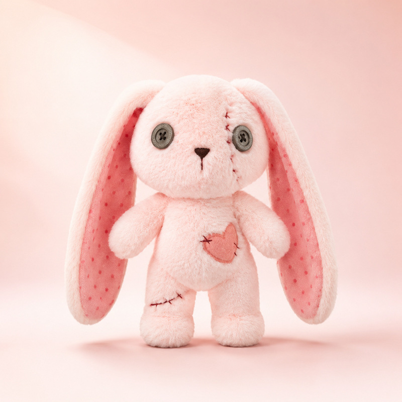Cross-border New Halloween Patch Rabbit Doll