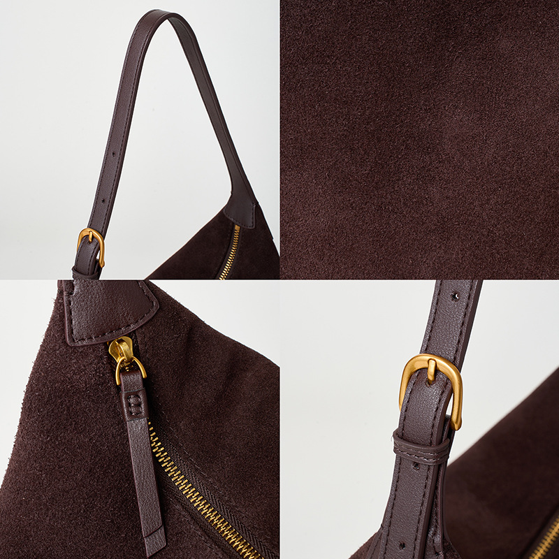 Minimalist Tote Bag Made From Premium Matte Cowhide