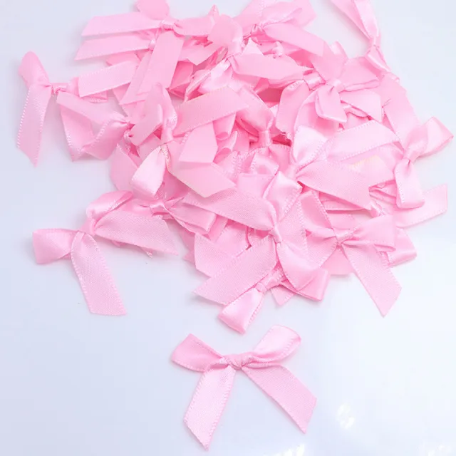 Ribbon Finished Bow Gift Packaging Underwear Hairpin Material Light Pink - Shop at LoveMi