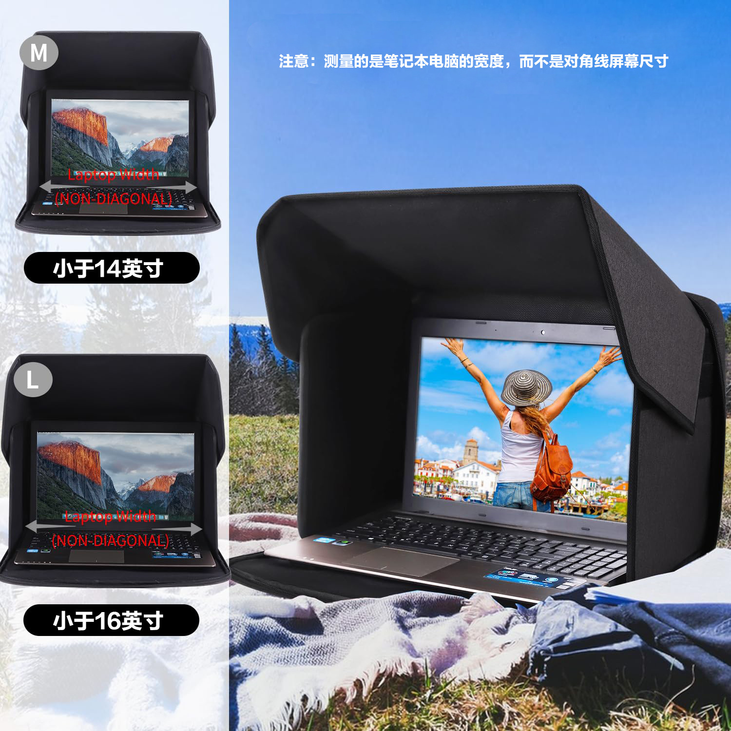 Foldable Portable Laptop Sleeve