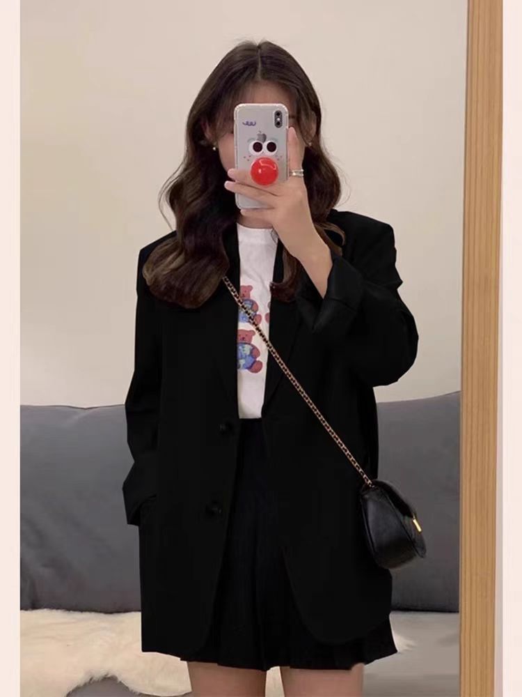 High-End Korean-Style British-Style Khaki Suit Jacket 22 04ec411f 2f88 41e2 8654 ab21976e8be7