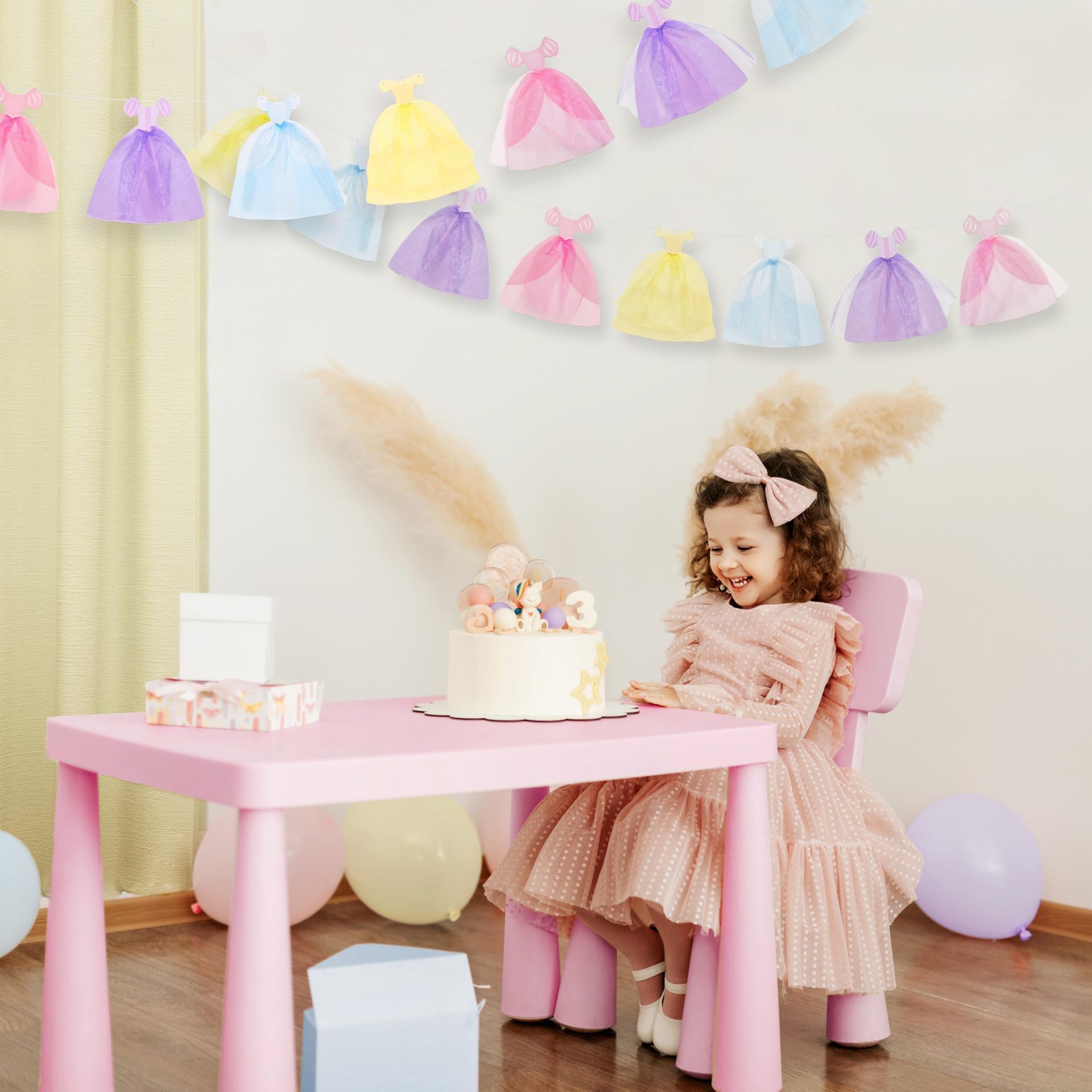 Creative Festival Princess-Themed Ball Party Banner