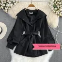 Black Cotton Padded