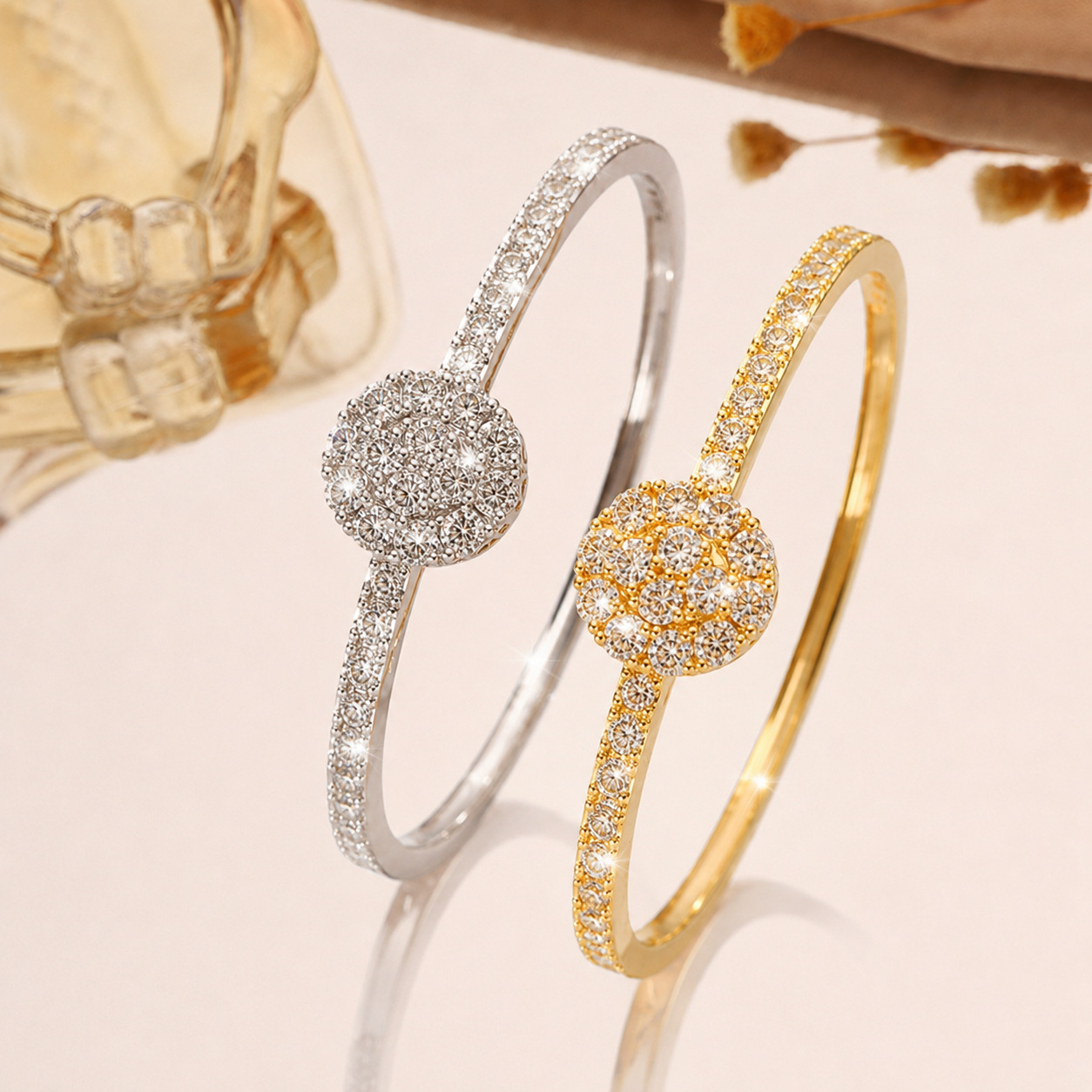 Full Diamond Exquisitely Crafted Minimalist Bracelet
