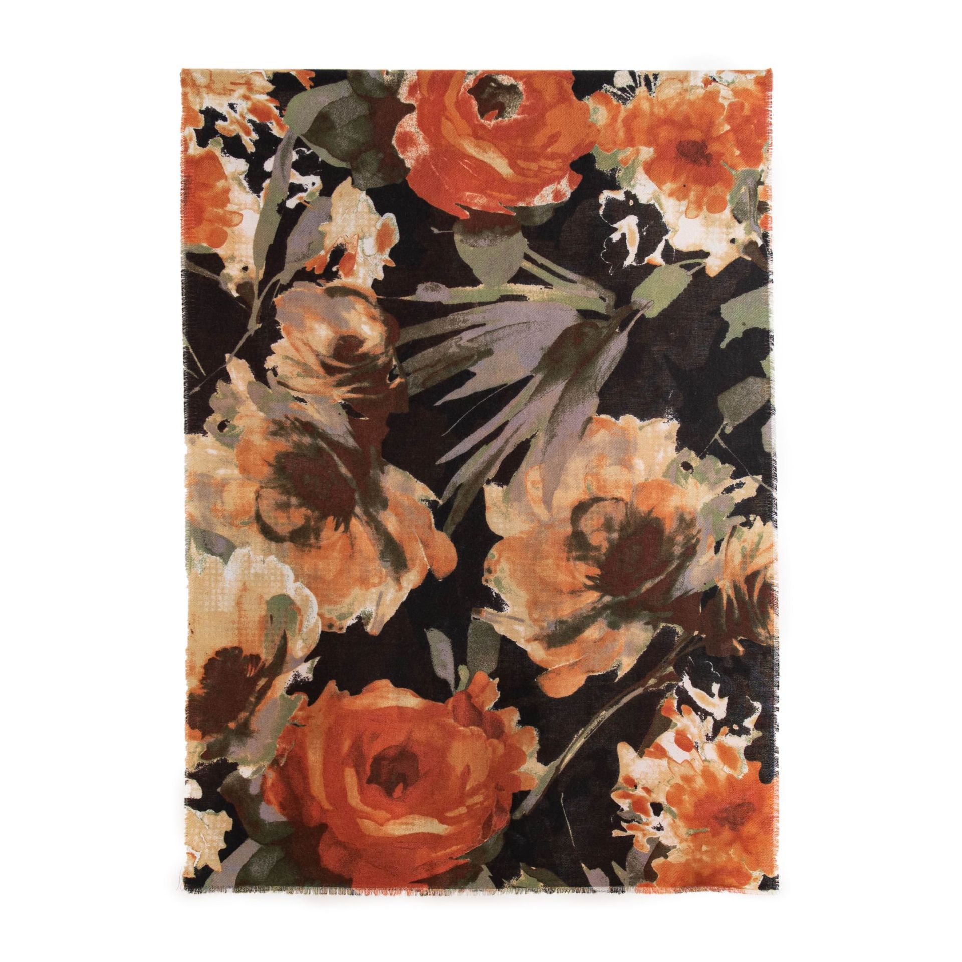 Chinese Style Artificial Cashmere Scarf Women's Fashionable Elegant High-grade Printing