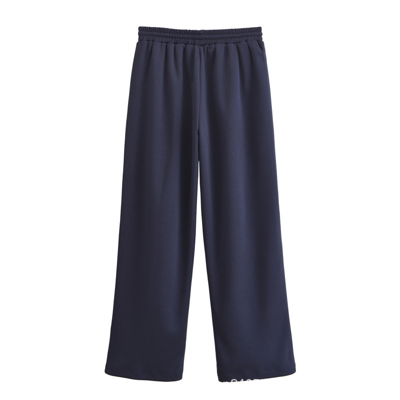 Women's Spring New Stand Collar Zipper Sweater Coat Cardigan Suit