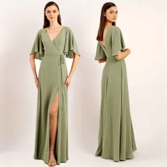 Clothing Fresh And Pure Design Fairy Simple Dress Daily - Grass Green Type A - View 1