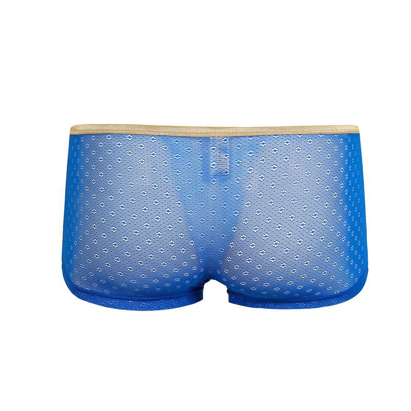 Title 2, Boxer shorts da uomo in mesh trasparente e tras...