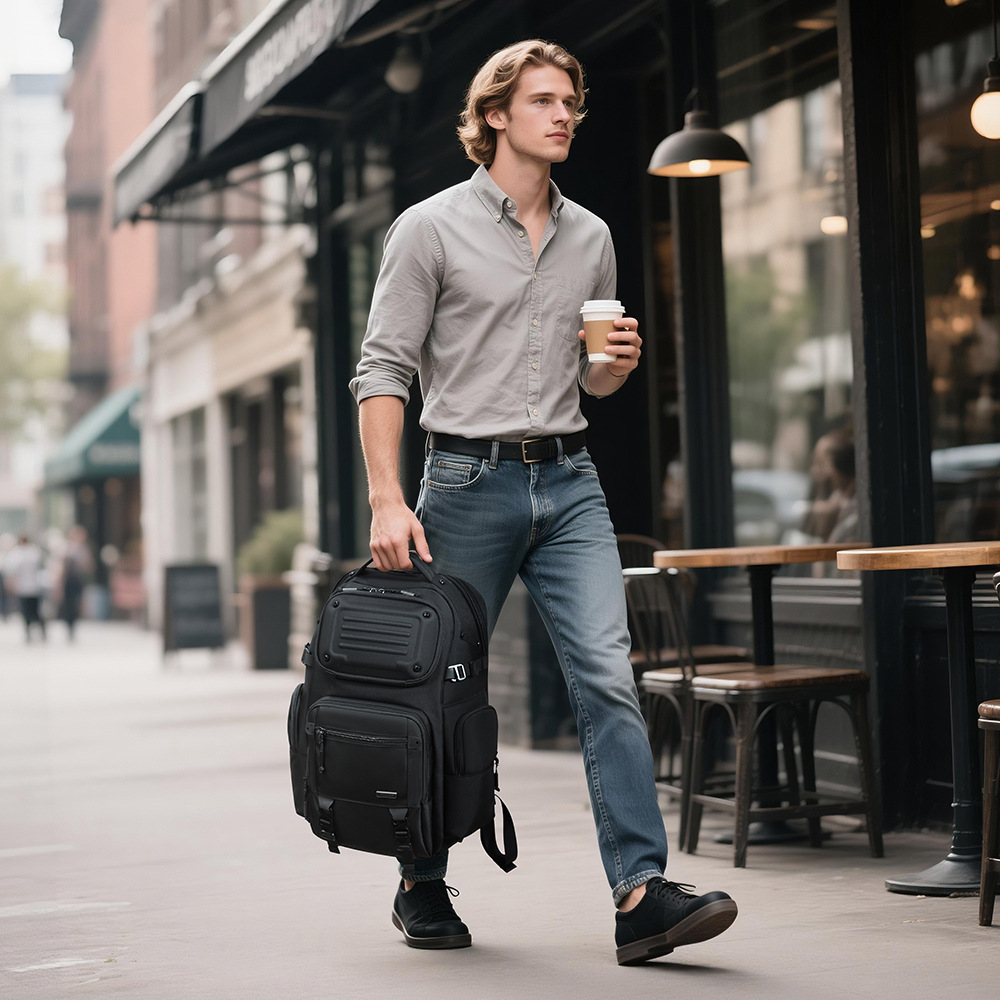 Waterproof Multifunctional Mens Backpack