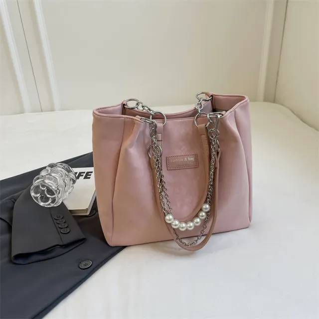 Women's Summer Fashion Capacity Tote Shoulder Bag Pink - Shop at LoveMi