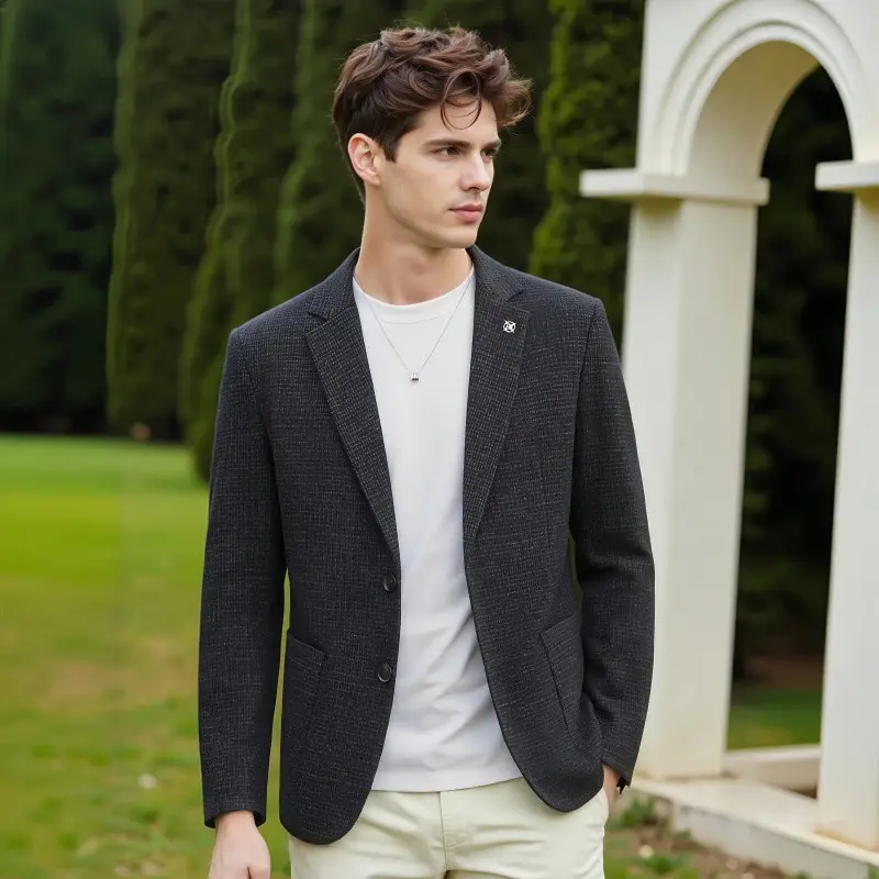 Men's Business Casual Suit Jacket