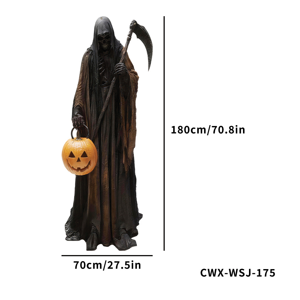 Halloween Gauze Ghost House Hanging Prop, picture 2 of 6