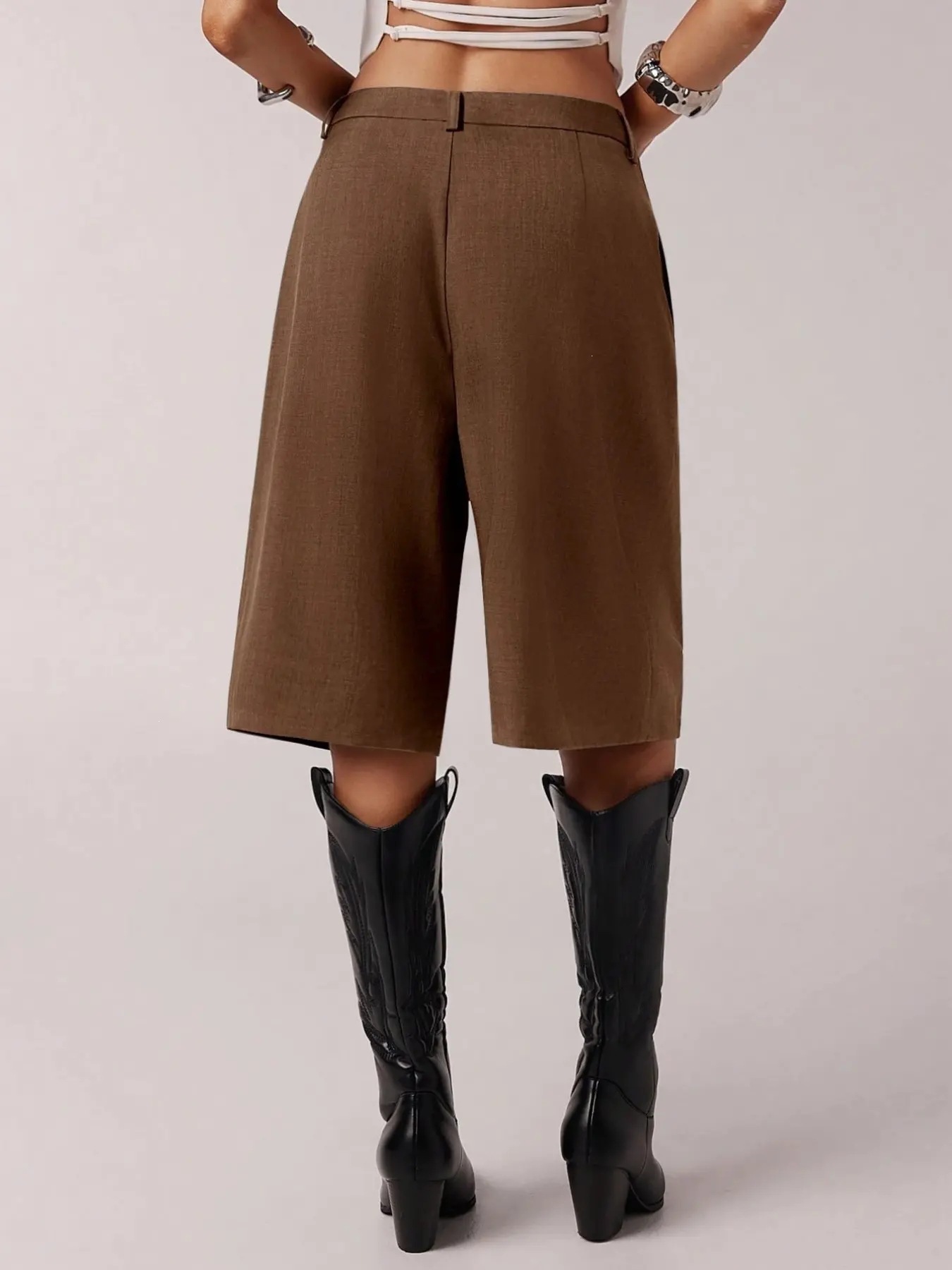 Women's tailored Bermuda shorts product image 5