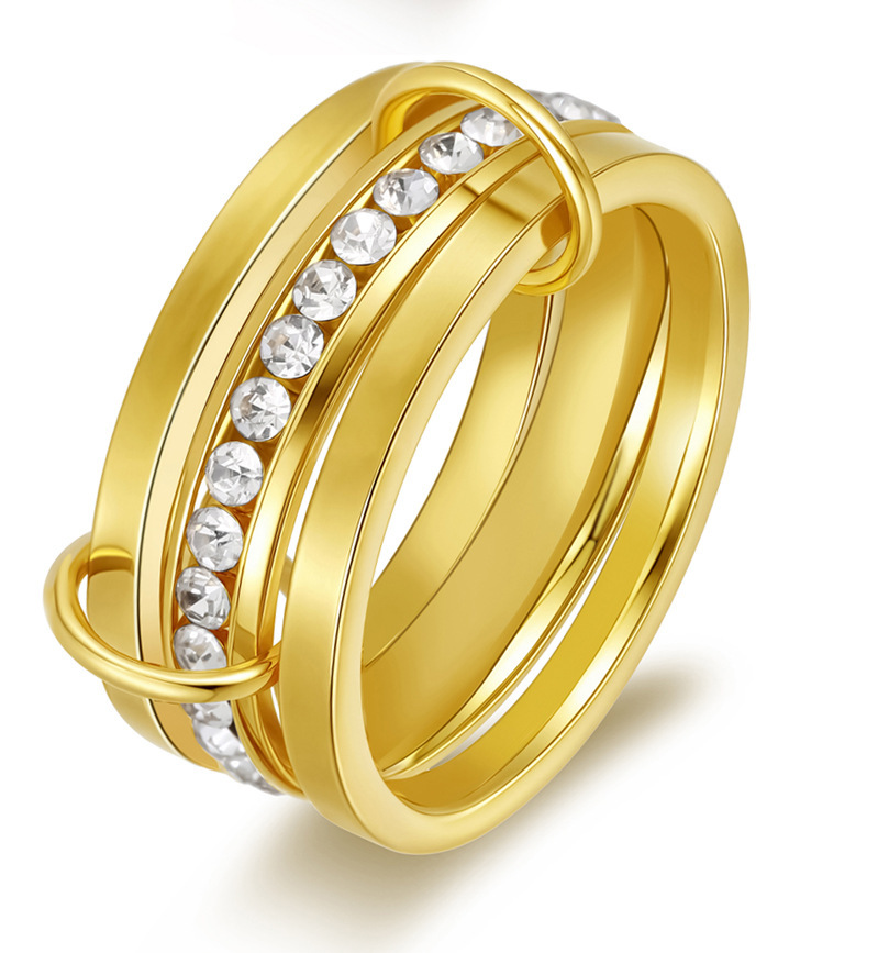 Fashion Simple Stainless Steel Ring