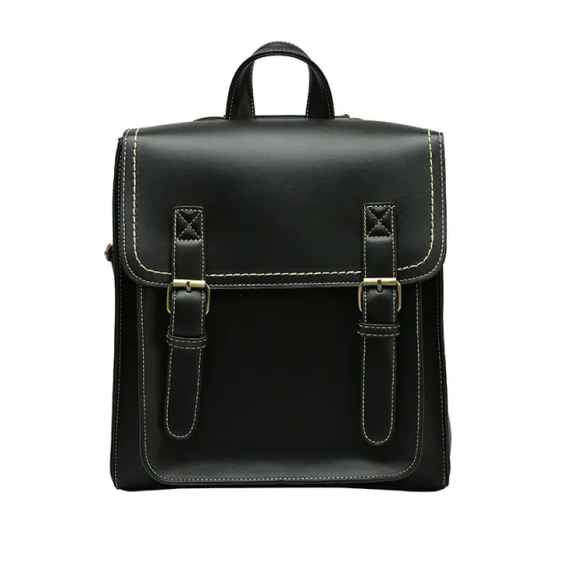 Women's Fashion Casual Retro Backpack Black - Shop at LoveMi