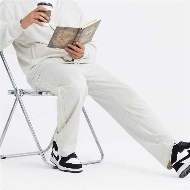 Cotton Terry High Street Track Loose Autumn Sweatpants