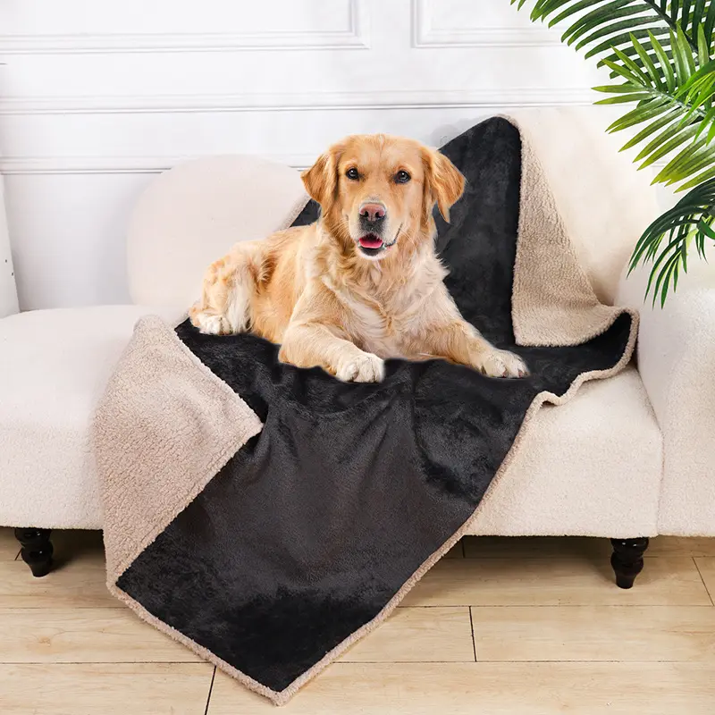 Flannel Fleece Composite Thickened Pet Pad