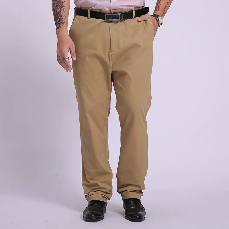 Fat Man Summer Oversized Casual Trousers Men's Business Leisure