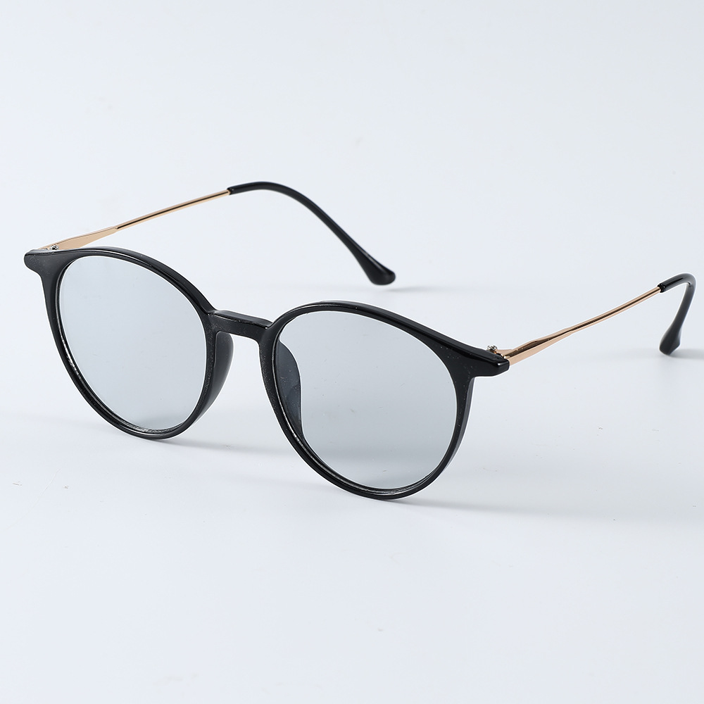 New Artistic Round Frame Women's All-match Face-looking Small Sunglasses - Image 7