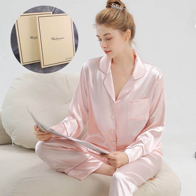 Women's Pajamas Fall Long Sleeve Trousers Suit