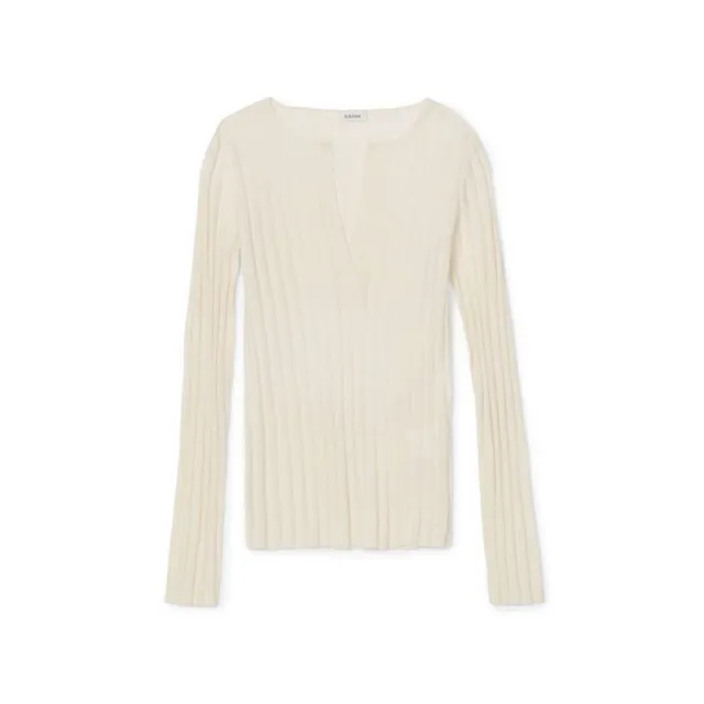 Women's Fashionable Silk Cashmere Half open Collar Bottoming Top White - Shop at LoveMi