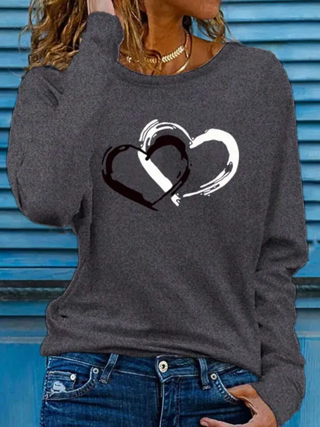 Season Popular Velvet Padded Long Sleeve Dark Gray - Shop at LoveMi