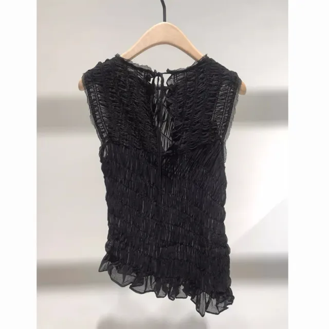 Versatile Unique Design Super Stylish Top Black - Shop at LoveMi