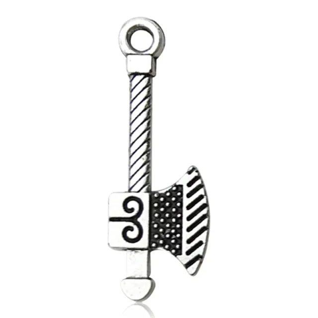 Alloy Decoration Accessories Household Tool Screwdriver Wrench Axe Antique Silver Axe A - Shop at LoveMi