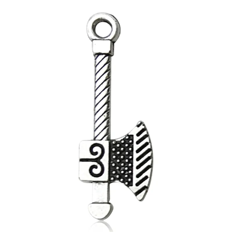 Alloy Decoration Accessories Household Tool Screwdriver Wrench Axe - Antique Silver Axe A